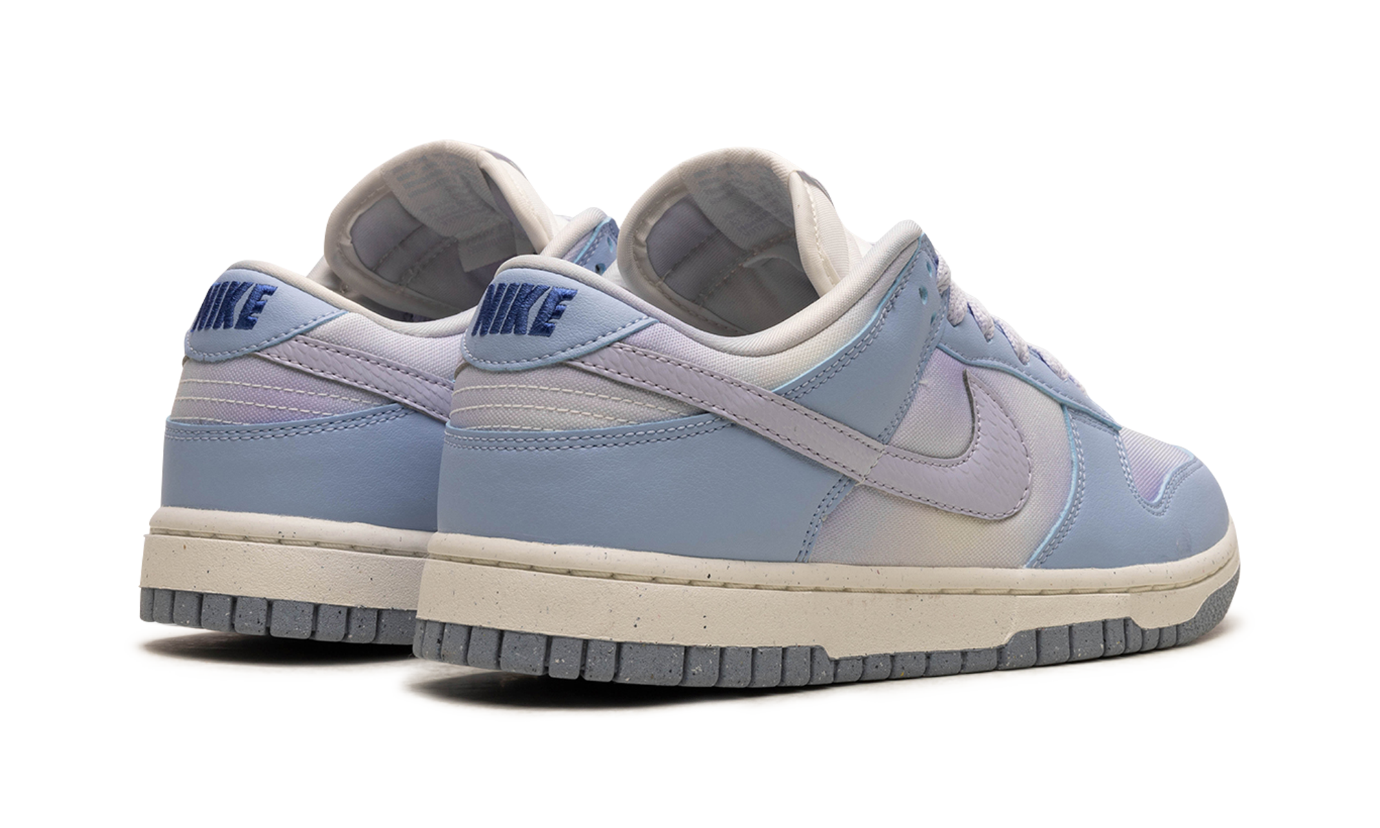 Nike Dunk Low White Blue Airbrush 4