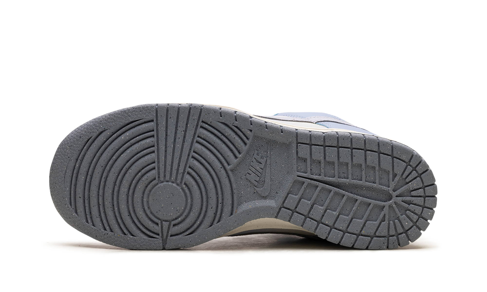 Nike Dunk Low White Blue Airbrush 6