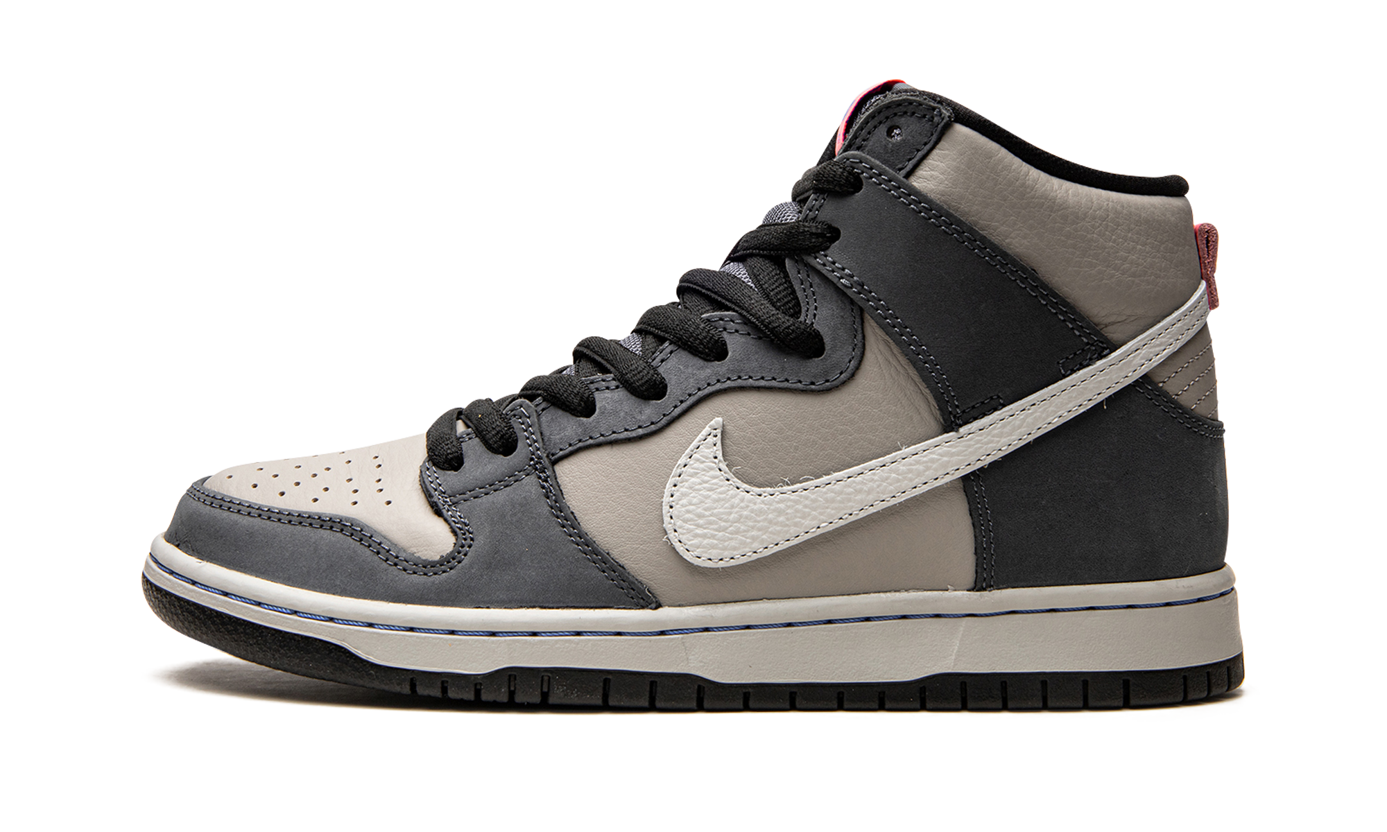 Nike SB Dunk High Medium Grey Pink 1