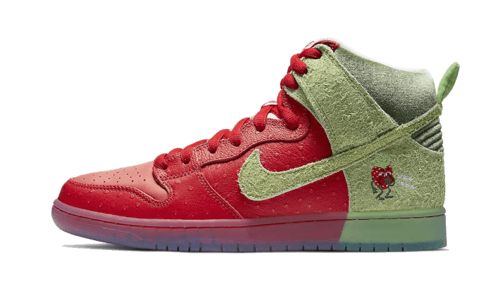 Nike Sb Dunk High Pro QS Strawberry Cough 1