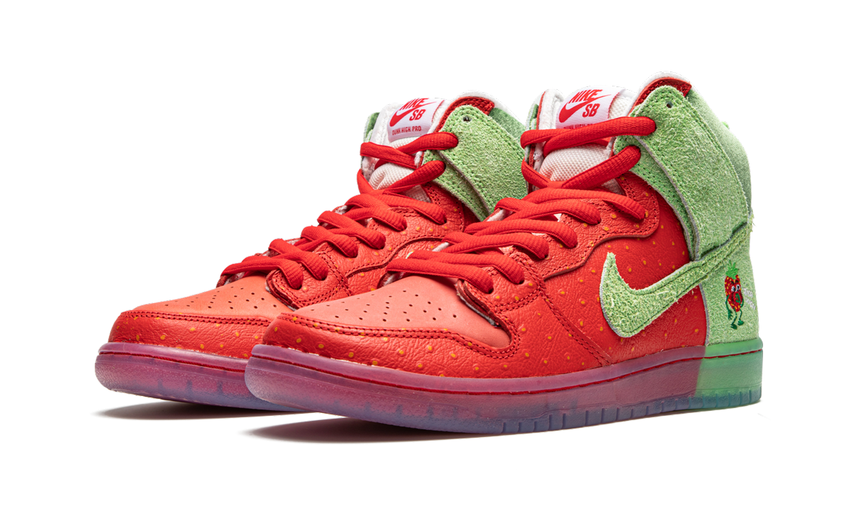 Nike Sb Dunk High Pro QS Strawberry Cough 3