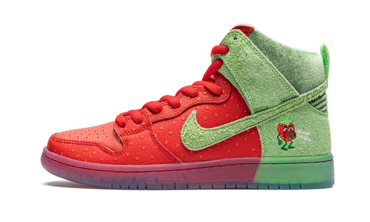 Nike Sb Dunk High Pro QS Strawberry Cough