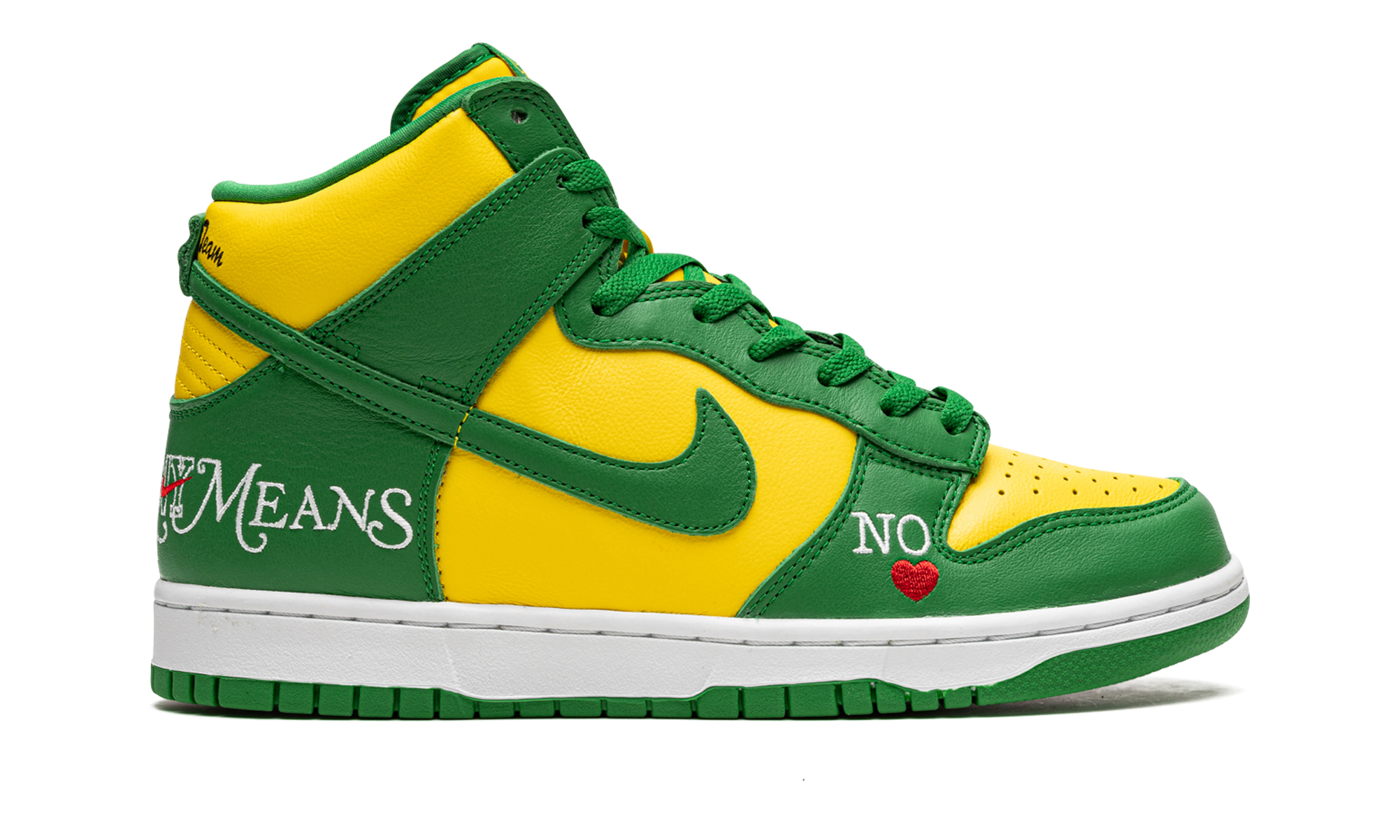 Nike SB Dunk High Supreme By Any Means Brazil 6