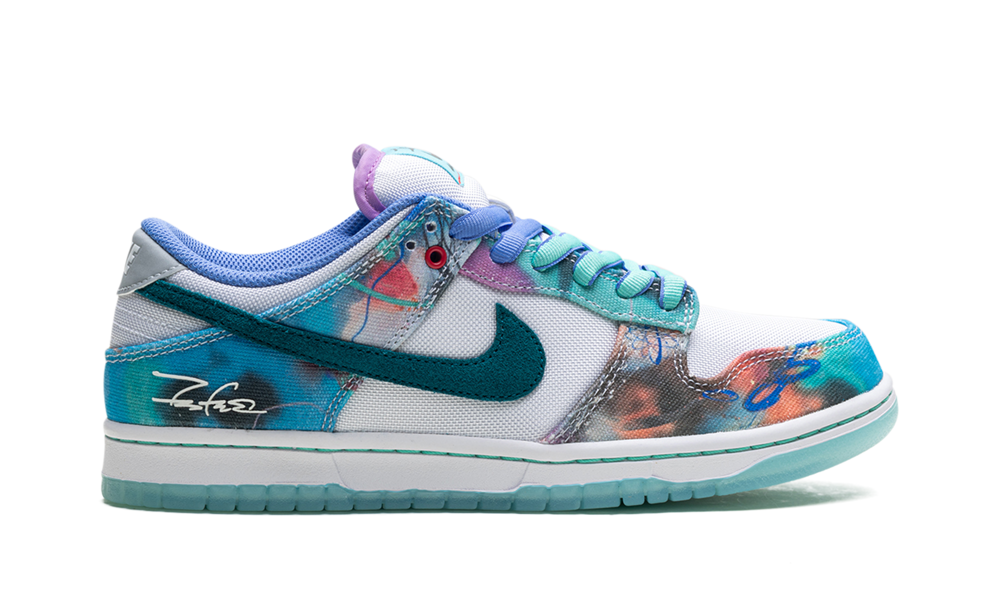 Nike SB Dunk Low Futura Laboratories Bleached Aqua 7