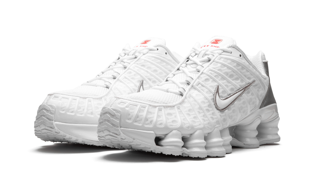 Nike Shox TL White Metallic Silver 3