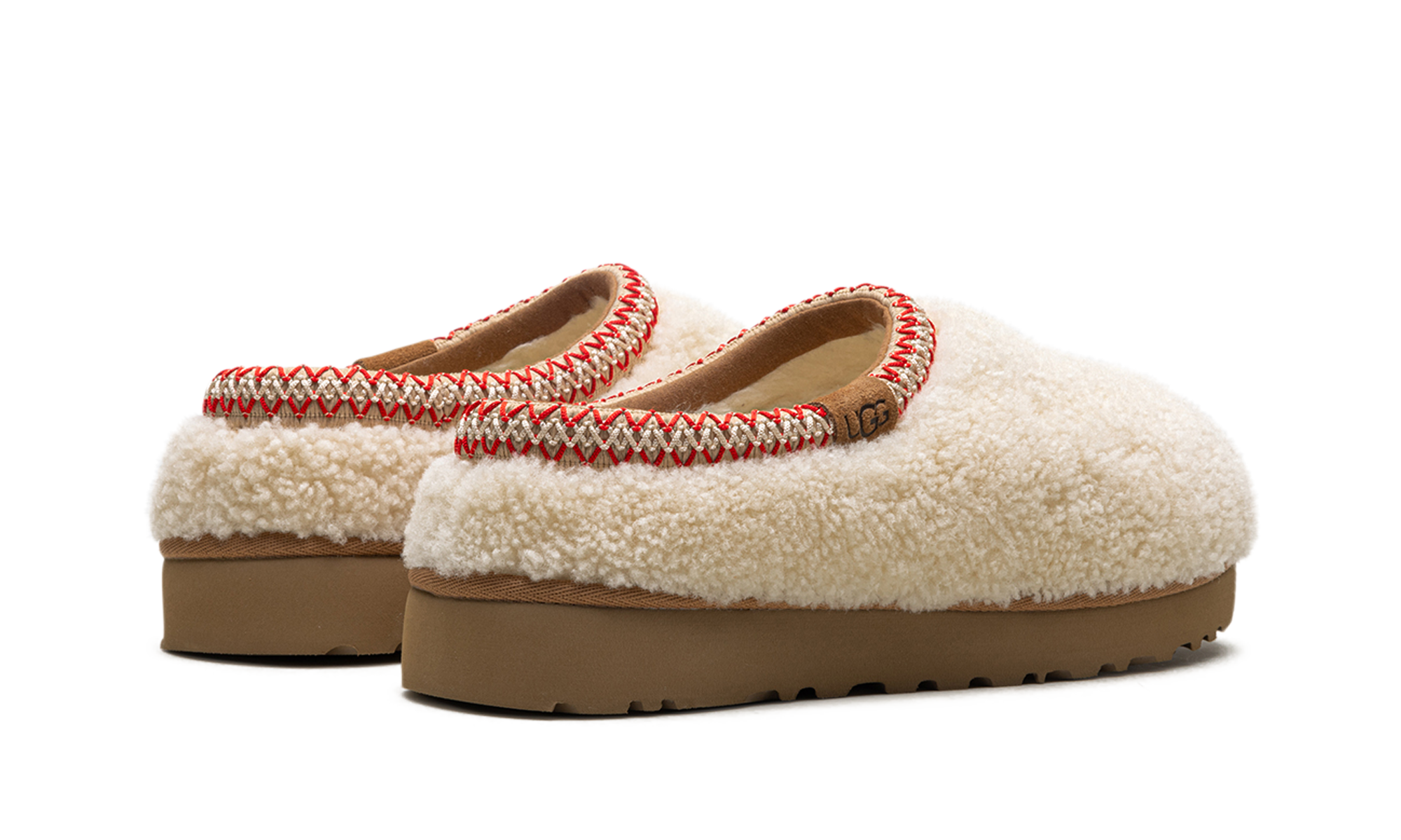 UGG Tasman Maxi Curly Slipper Natural (W) 3