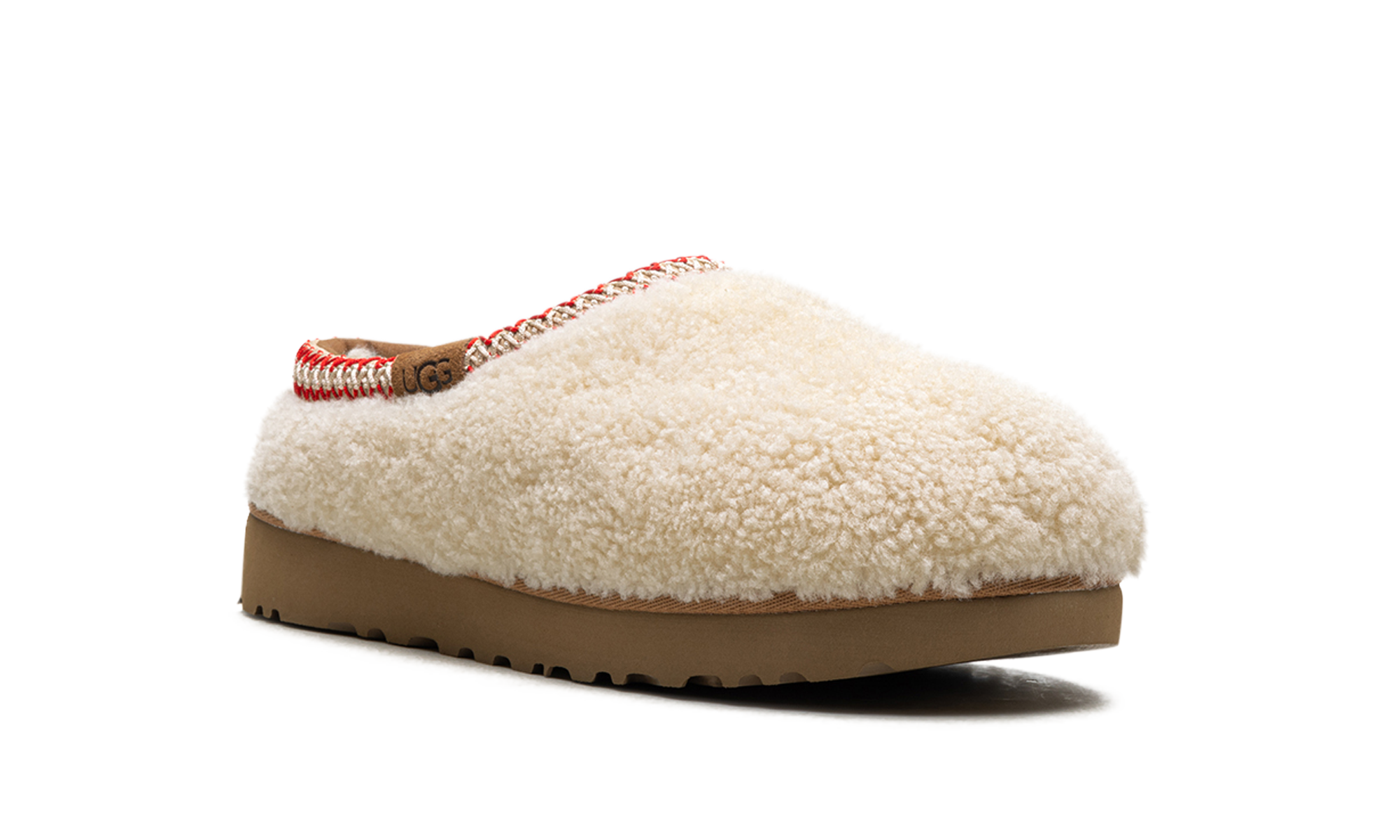 UGG Tasman Maxi Curly Slipper Natural (W) 5