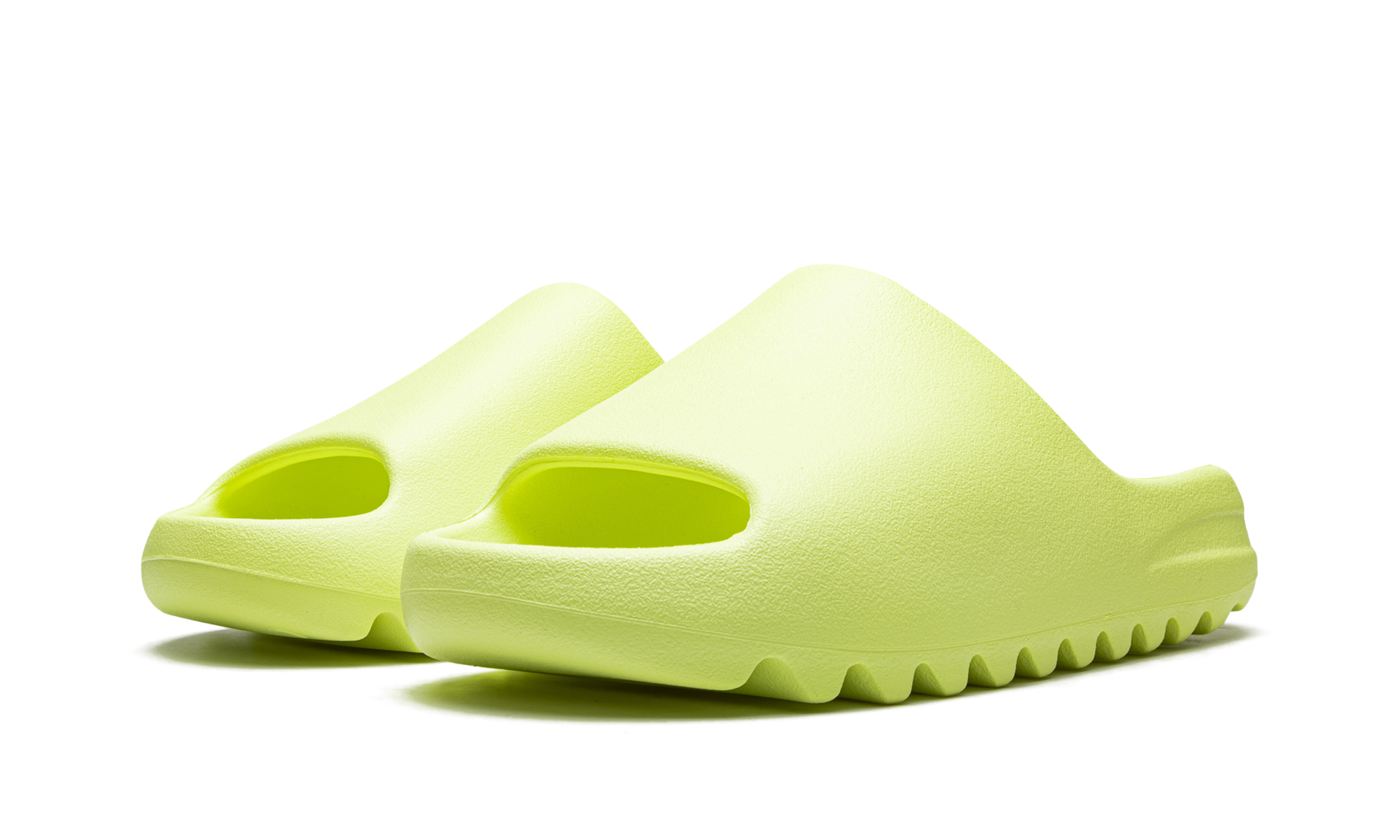 Yeezy Slide Glow Green (Restock Pair 2022) 2