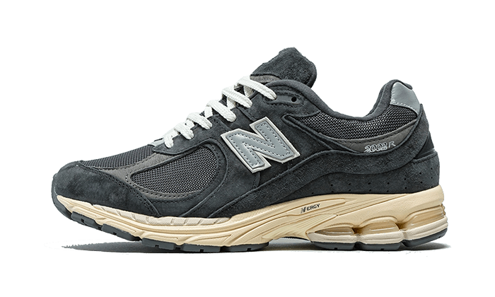 New Balance 2002R Black Dark Grey