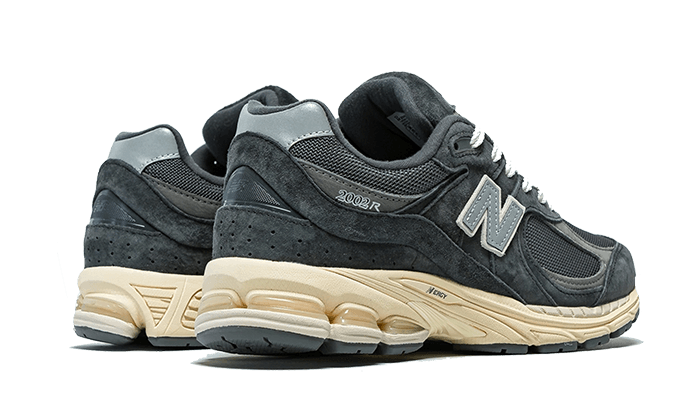 New Balance 2002R Black Dark Grey