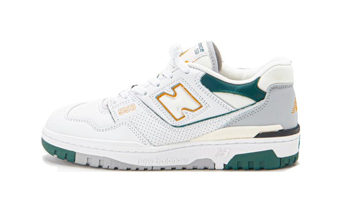 New Balance 550 White Nightwatch Green