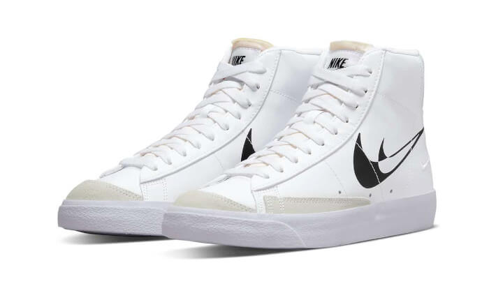 Nike Blazer Mid '77 Double Negative White Black