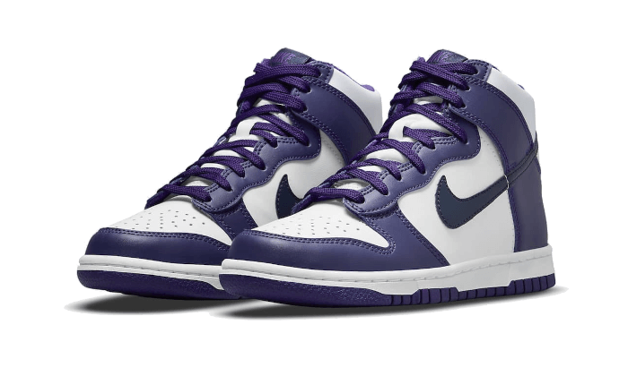 Nike Dunk High Electro Purple Midnight Navy