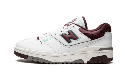 New Balance 550 Burgundy Cyan