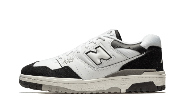 New Balance 550 White Black Rain Cloud