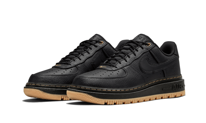 Nike Air Force 1 Low Luxe Black Gum