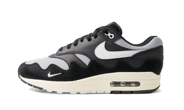 Nike Air Max 1 Patta Black Grey (Special Box + Bracelet)