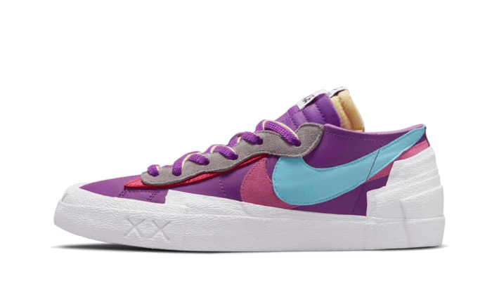 Nike Blazer Low Sacai Kaws Purple Dusk