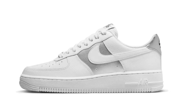 Nike Air Force 1 Low White Metallic Silver