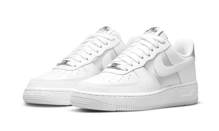 Nike Air Force 1 Low White Metallic Silver