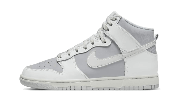 Nike Dunk High Retro Grey White