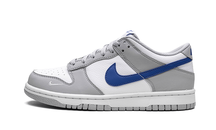 Nike Dunk Low Mini Swoosh Wolf Grey Game Royal