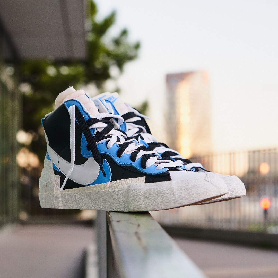 Nike Blazer Mid Sacai White Black Legend Blue