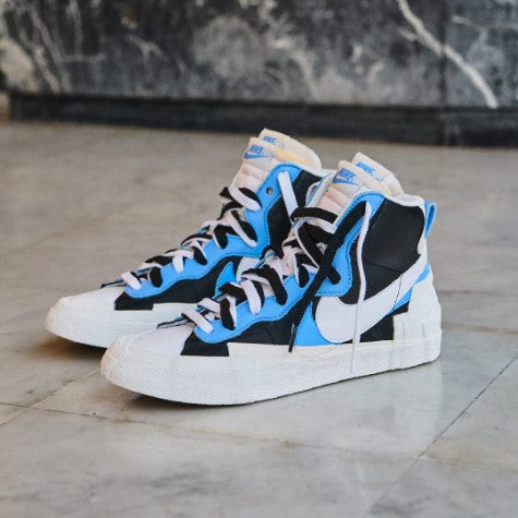 Nike Blazer Mid Sacai White Black Legend Blue