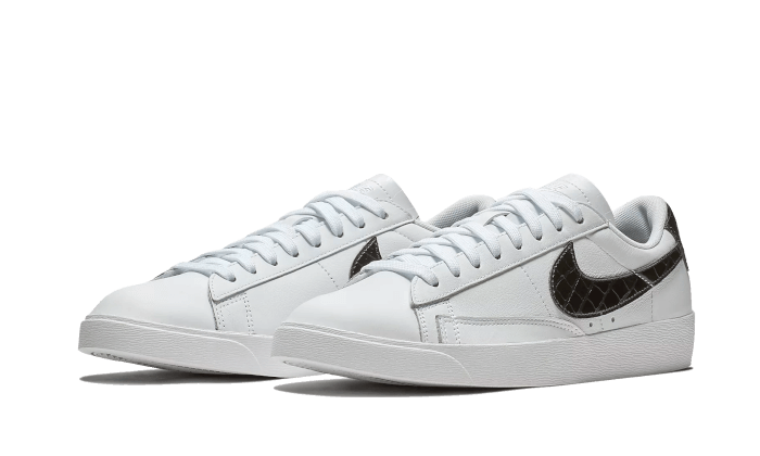 Nike Blazer Low White Black Croc