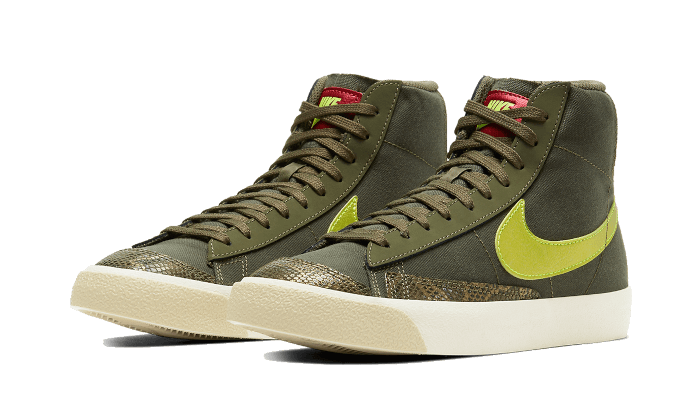 Nike Blazer Mid 77 Olive Snakeskin