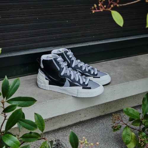 Nike Blazer Mid Sacai Black Grey