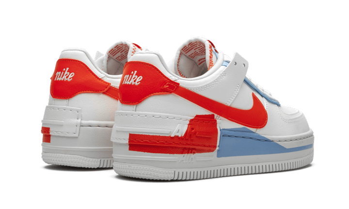 Nike Air Force 1 Shadow Summit White Team Orange