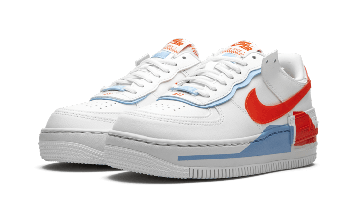 Nike Air Force 1 Shadow Summit White Team Orange