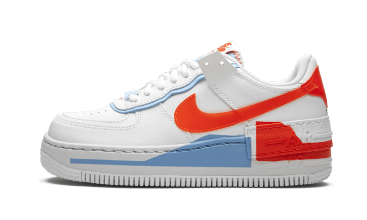 Nike Air Force 1 Shadow Summit White Team Orange