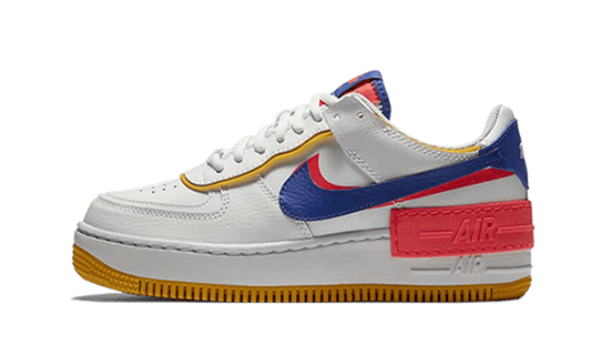 Nike Air Force 1 Shadow White Flash Crimson Astronomy Blue