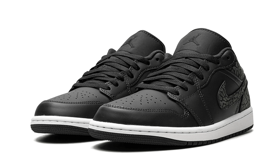 Air Jordan 1 Low Black Elephant