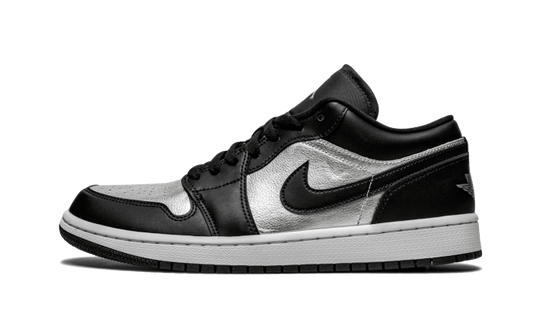 Air Jordan 1 Low SE Black Metallic Silver