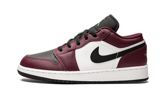 Air Jordan 1 Low SE Dark Beetroot Black Roma Green