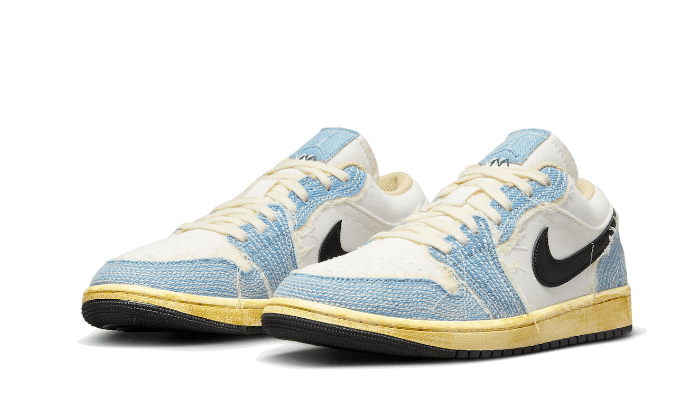 Air Jordan 1 Low SE WRMK Sashiko Denim