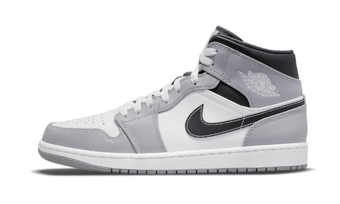 Air Jordan 1 Mid Light Smoke Grey Anthracite