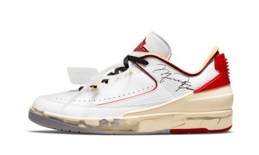 Air Jordan 2 Retro Low SP Off-White White Red