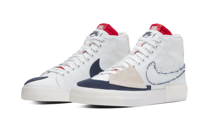 Nike Blazer SB Mid Edge Hack Pack White