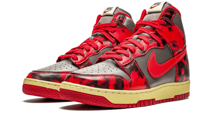 Nike Dunk High 1985 Red Acid Wash