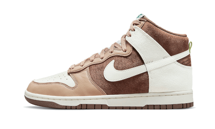 Nike Dunk High Light Chocolate