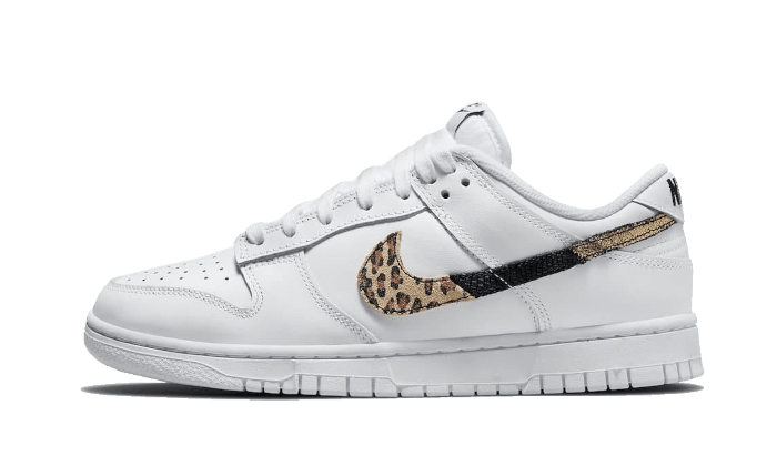 Nike Dunk Low Animal Print White