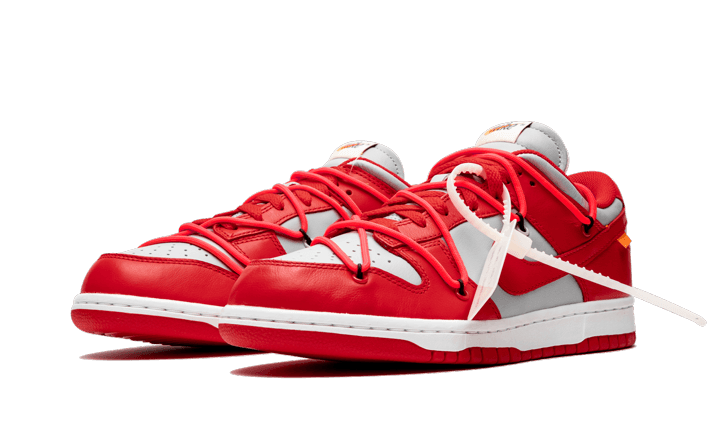 Nike Dunk Low Off-White University Red