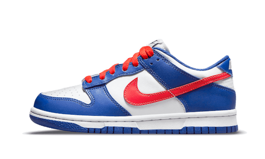 Nike Dunk Low White Royal Red