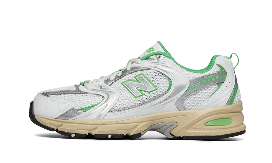 New Balance 530 White Palm Leaf