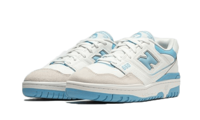 New Balance 550 White Blue Haze Rain Cloud