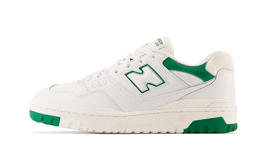 New Balance 550 White Classic Green